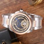 Replica Cartier Calibre De Watches Two Tone Rose Gold Case